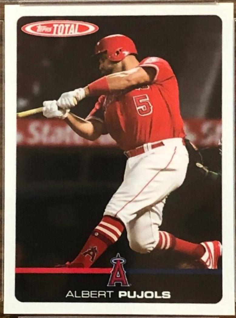 Albert Pujols #843 2019 Topps Total Baseball