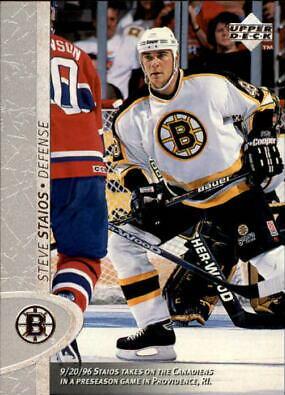 Steve Staios #218 Hockey Cards 1996 Upper Deck