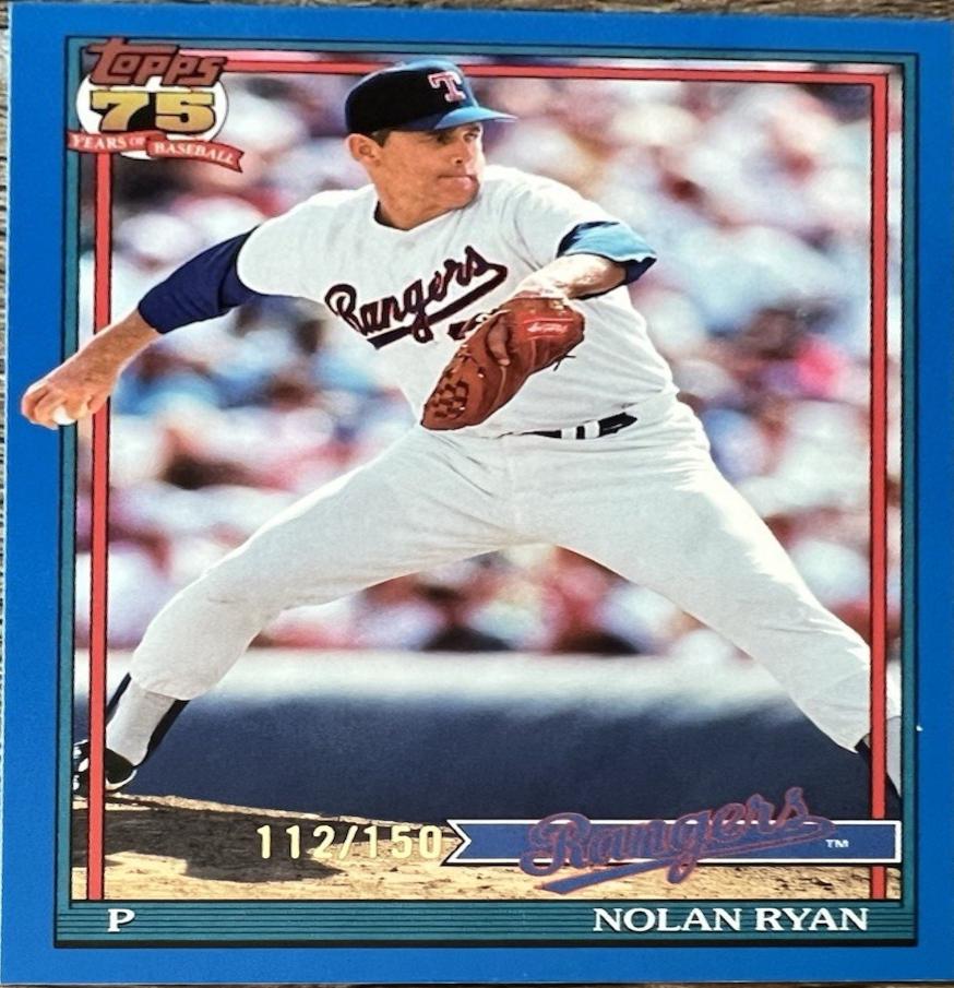 Nolan Ryan [Blue] #T91-97 Prices | 2026 Topps 1991 | Baseball Cards