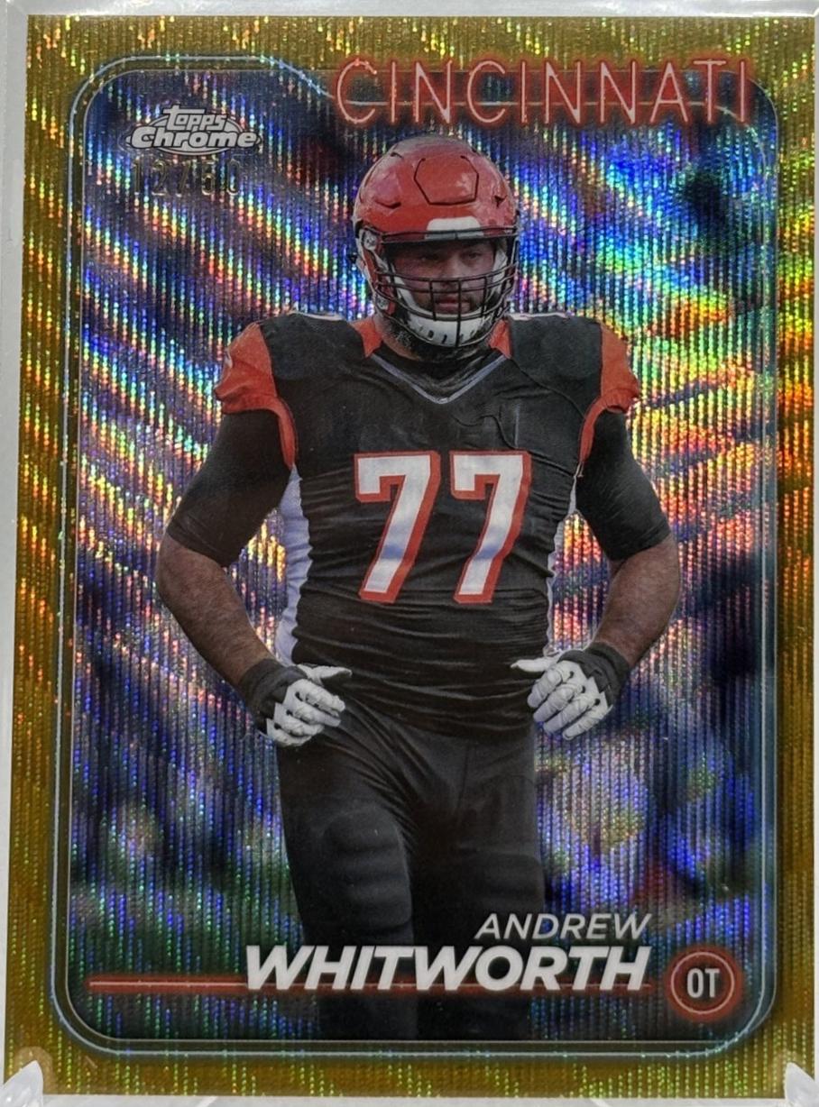 Andrew Whitworth [Gold Wave Refractor] #30