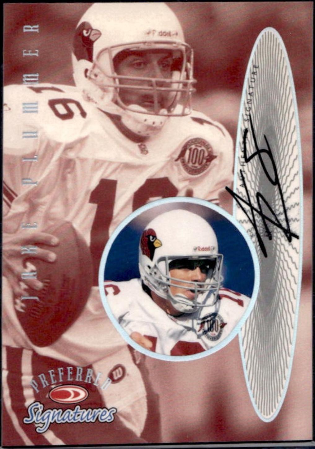 Jake Plummer #4 1999 Panini Donruss Preferred Signatures Football