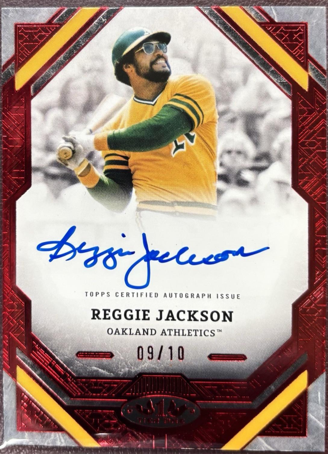Reggie Jackson [Red Foil] #T1A-RJ