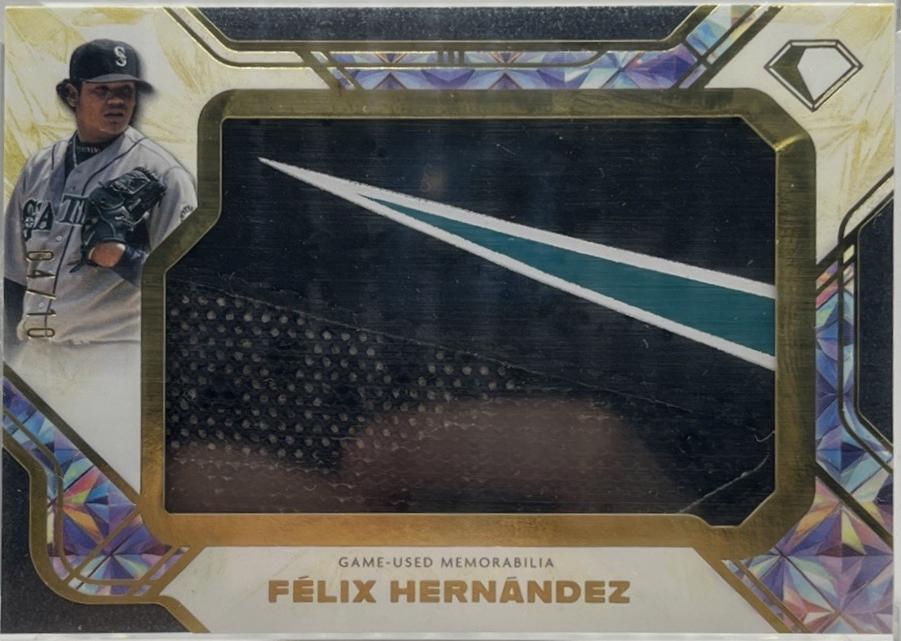 Felix Hernandez #PPR-FH 2025 Topps Diamond Icons Preeminent Relic Baseball
