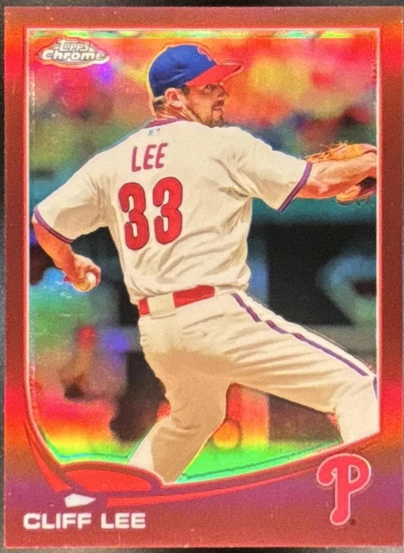 Cliff Lee [Red Refractor] #208