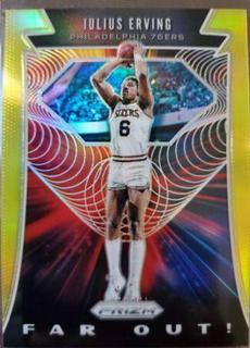 Julius Erving Gold Prizm