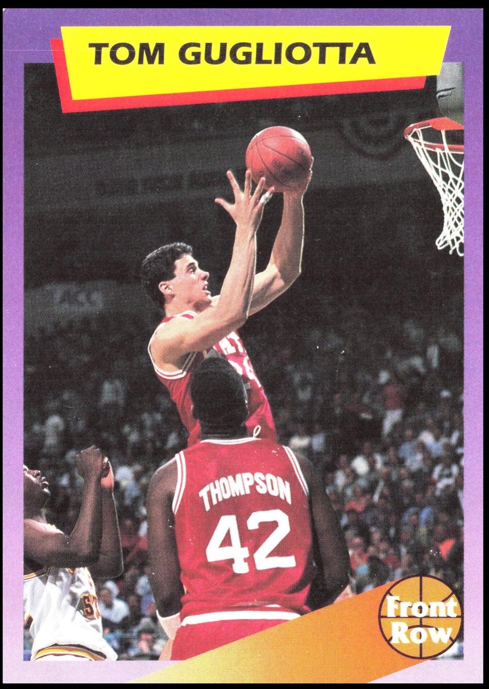 Tom Gugliotta #70 1992 Front Row Dream Picks Basketball