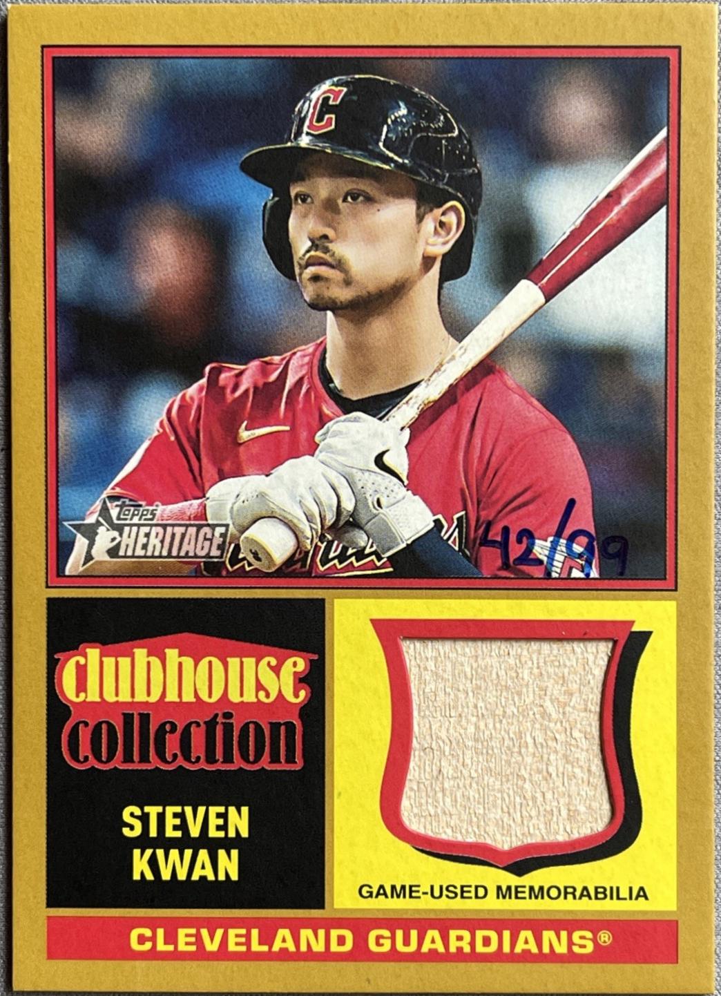 Steven Kwan [Gold] #CCR-SK