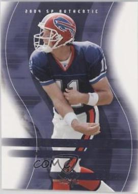 Drew Bledsoe #8 Football Cards 2004 SP Authentic