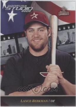 Lance Berkman #193 2002 Donruss Studio Baseball