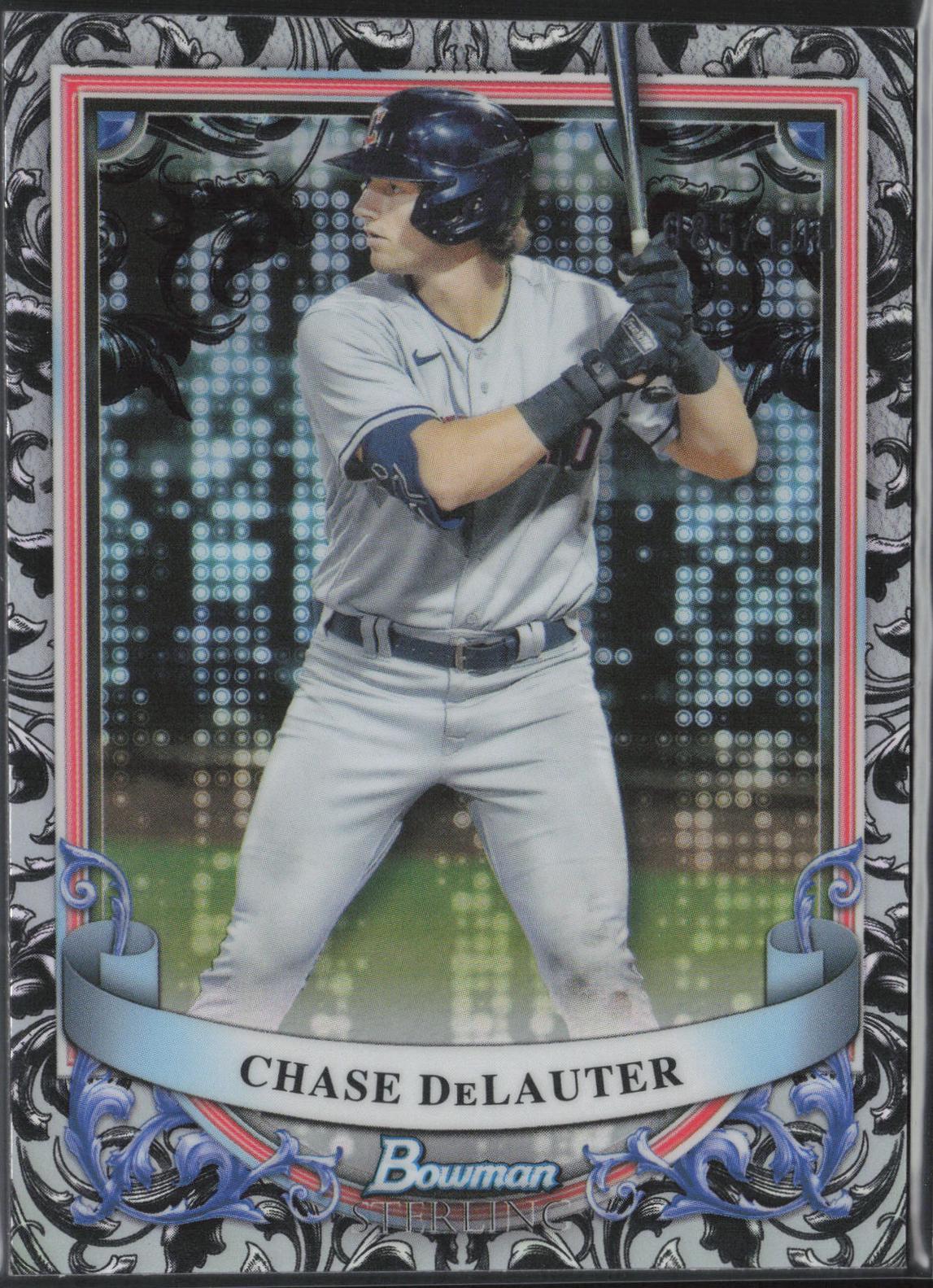 Chase DeLauter [Silver Refractor] #BSP-5 Prices | 2024 Bowman