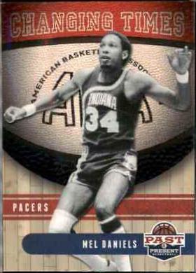 Mel Daniels #17 Basketball Cards 2011 Panini Past and Present Changing Times