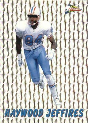 Haywood Jeffires #35 Football Cards 1993 Pacific Prisms