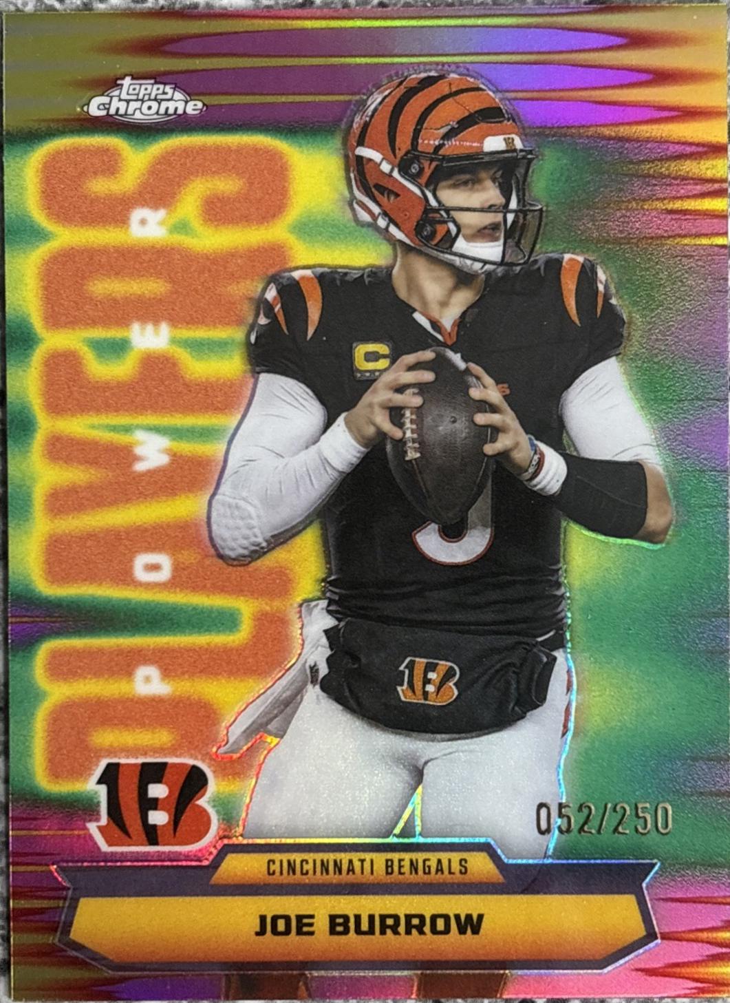 5 Joe Burrow [Pink Refractor] #PP-