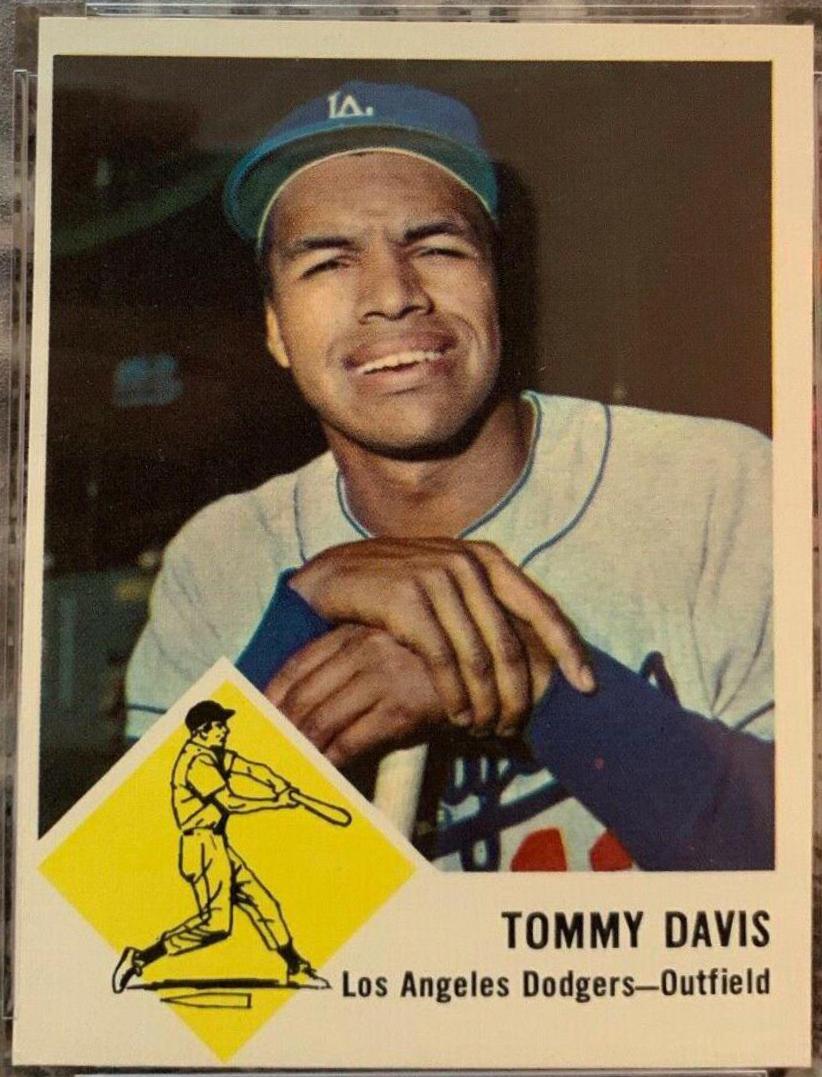 Tommy Davis #40 Baseball Cards 1963 Fleer