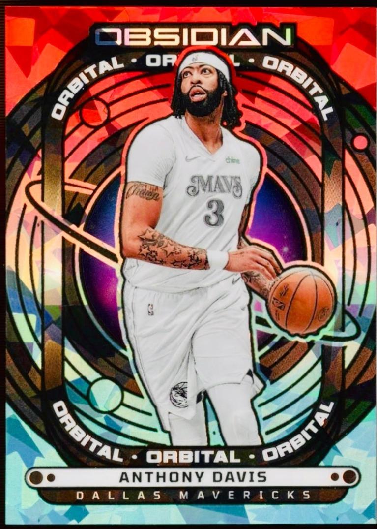 Anthony Davis [Electric Etch Fire Ice Flood] #20 Prices | 2024 Panini ...