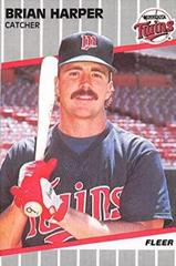 Brian Harper #114 Baseball Cards 1989 Fleer Prices