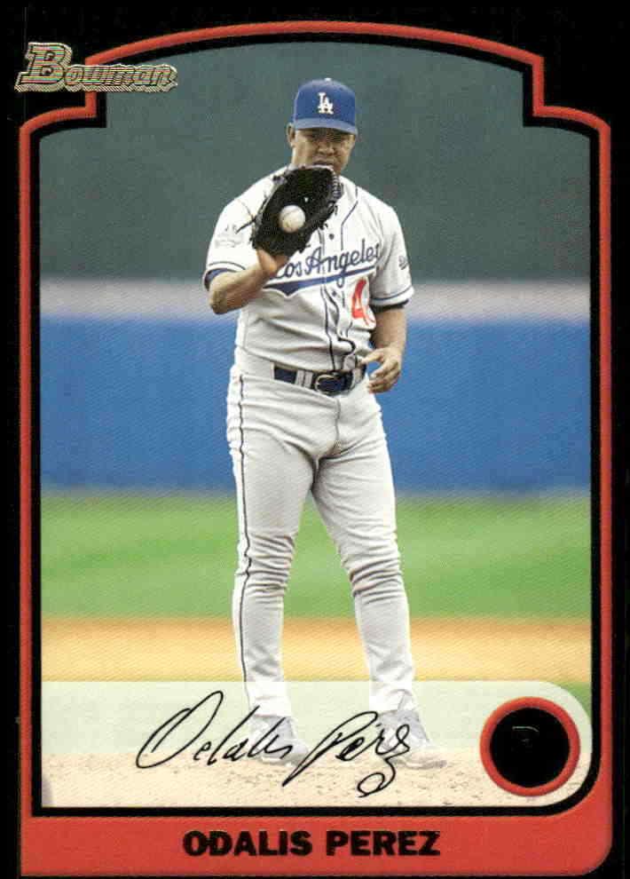 Odalis Perez #39 Baseball Cards 2003 Bowman
