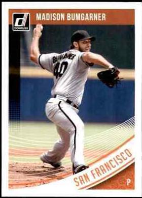 Madison Bumgarner #113 2018 Panini Donruss Baseball