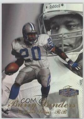 Barry Sanders #20 Football Cards 1998 Flair Showcase
