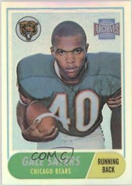 Gale Sayers #34 Football Cards 2001 Topps Archives Reserve