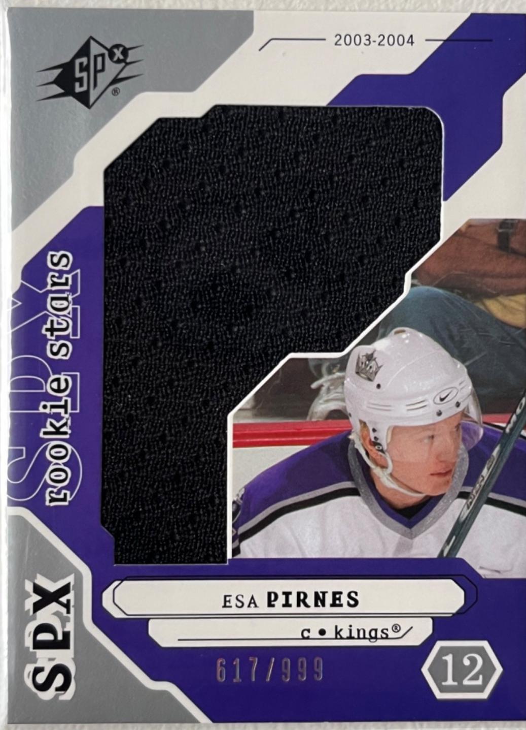Esa Pirnes #196 2003 Spx Hockey