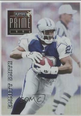 Emmitt Smith #111 1996 Playoff Prime Football