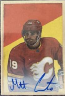 Matthew Coronato #R-77 Hockey Cards 2023 Parkhurst Champions Retros Autograph