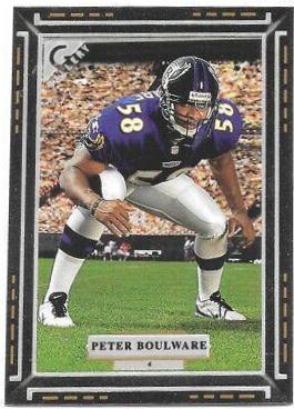 Peter Boulware #4 Football Cards 1997 Topps Gallery