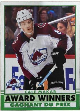 Cale Makar #603 Hockey Cards 2020 Upper Deck O-Pee-Chee Update