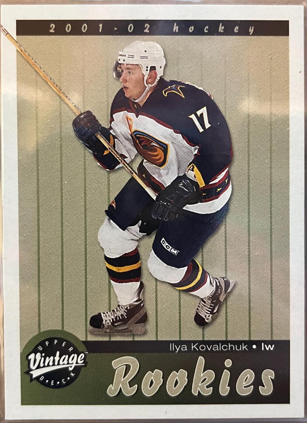 Ilya Kovalchuk #275 Hockey Cards 2001 Upper Deck Vintage