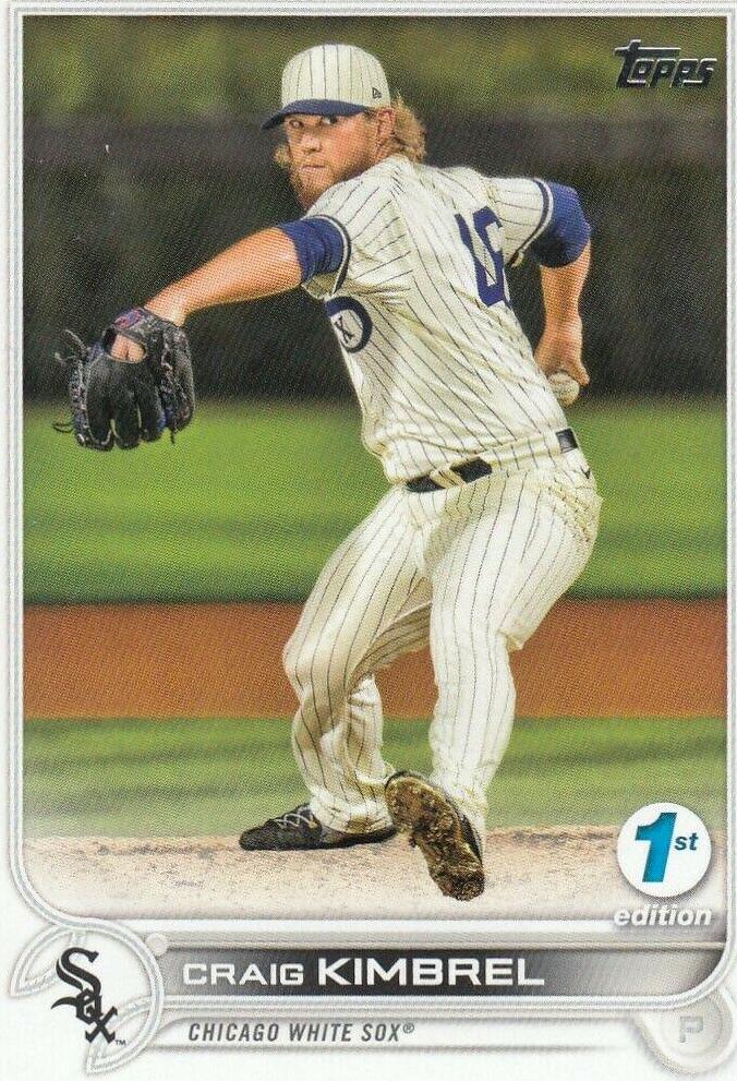 Craig Kimbrel #2 Baseball Cards 2022 Topps 1st Edition