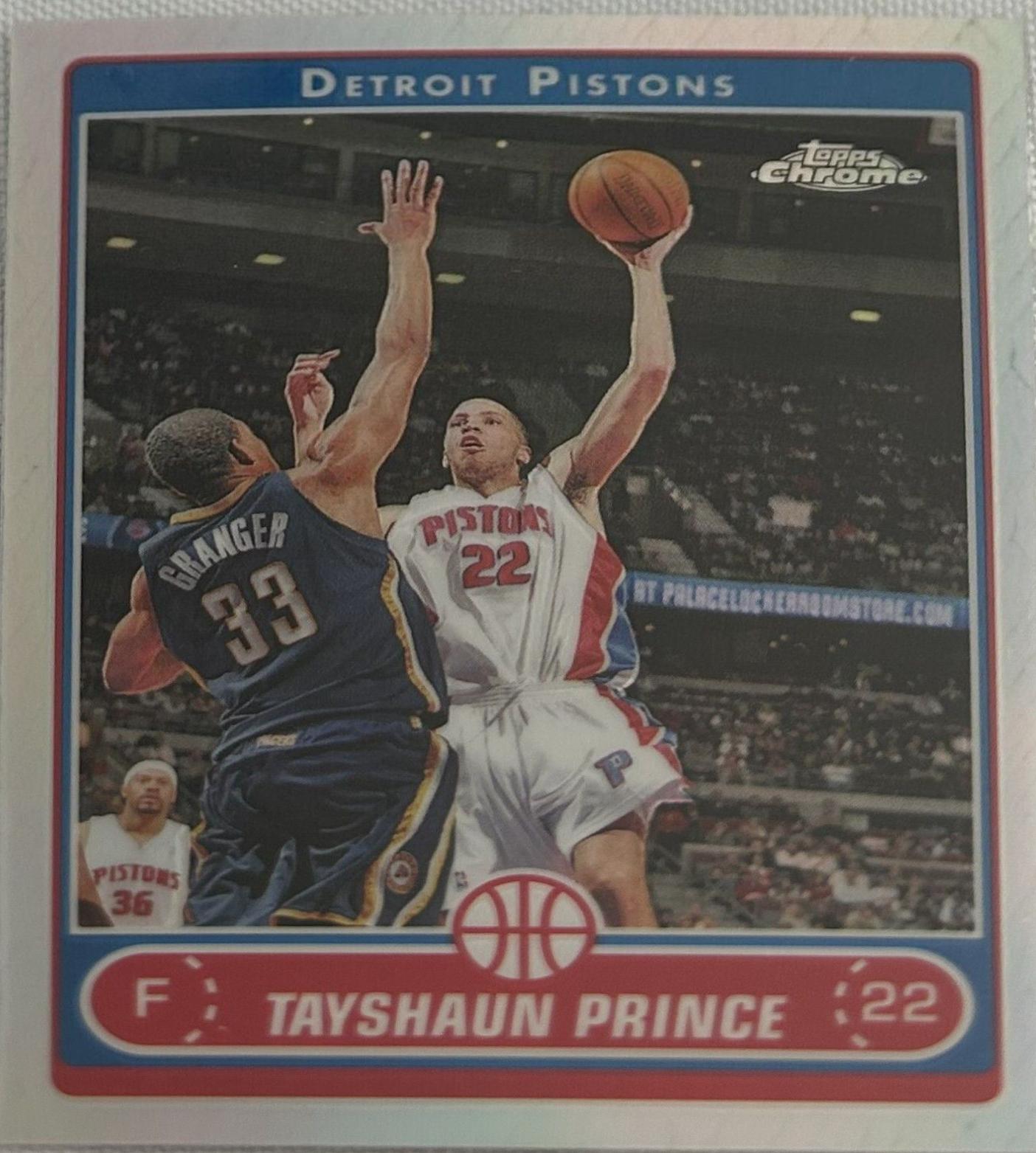 Tayshaun Prince [Refractor] #100