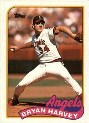 Bryan Harvey #632 Baseball Cards 1989 Topps