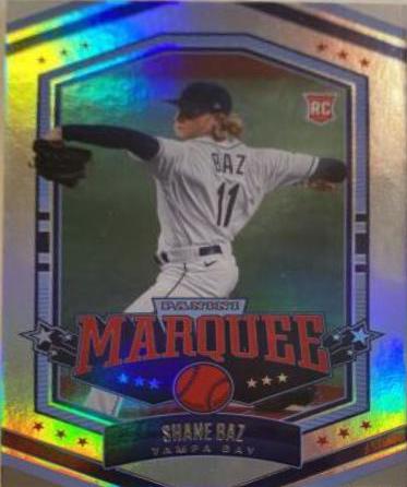 Shane Baz #4 Baseball Cards 2022 Panini Chronicles Marquee