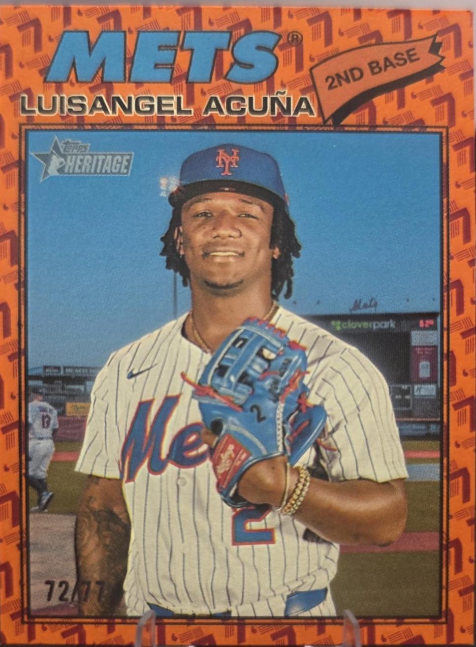 Luisangel Acuna [Color Of The Year Orange] #132