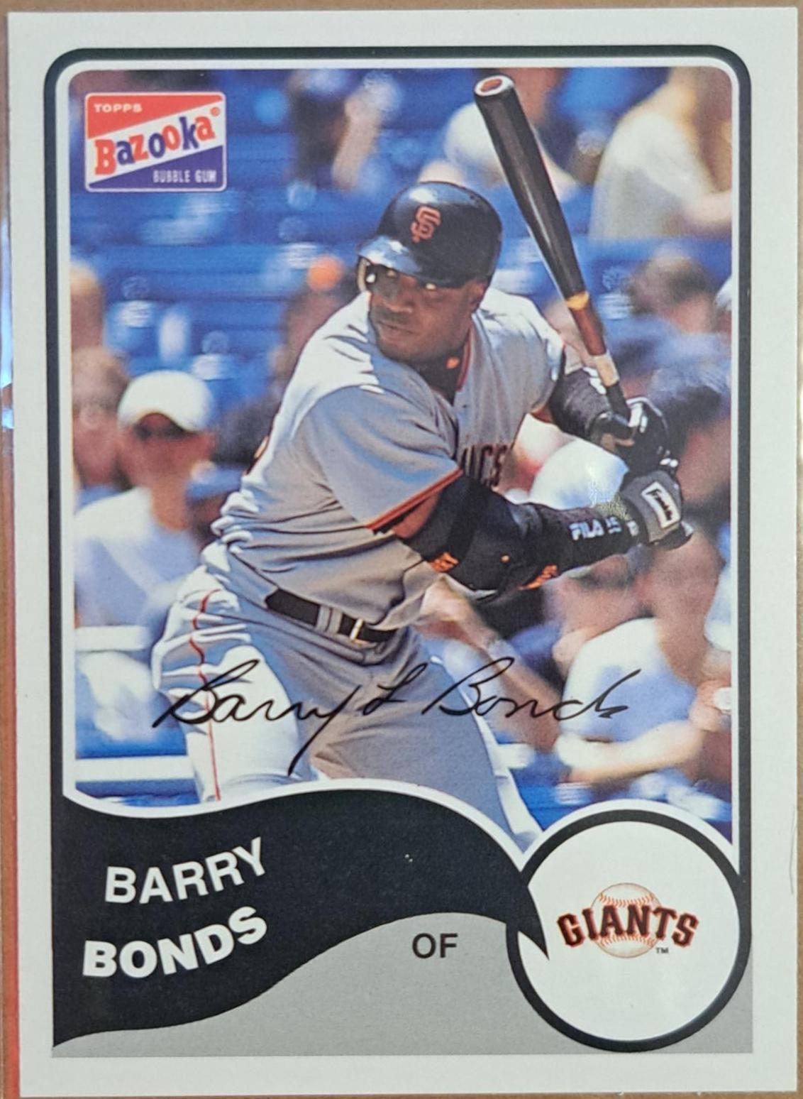 Barry Bonds #100 Baseball Cards 1993 Bazooka
