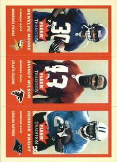 Mewelde Moore, Quincy Wilson, Derrick Knight