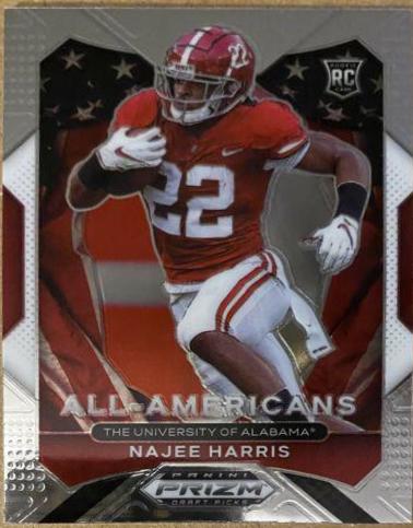 Najee Harris #193 Football Cards 2021 Panini Prizm Draft Picks