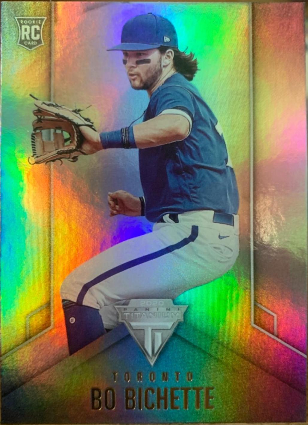 Bo Bichette #11 Baseball Cards 2020 Panini Chronicles Titanium