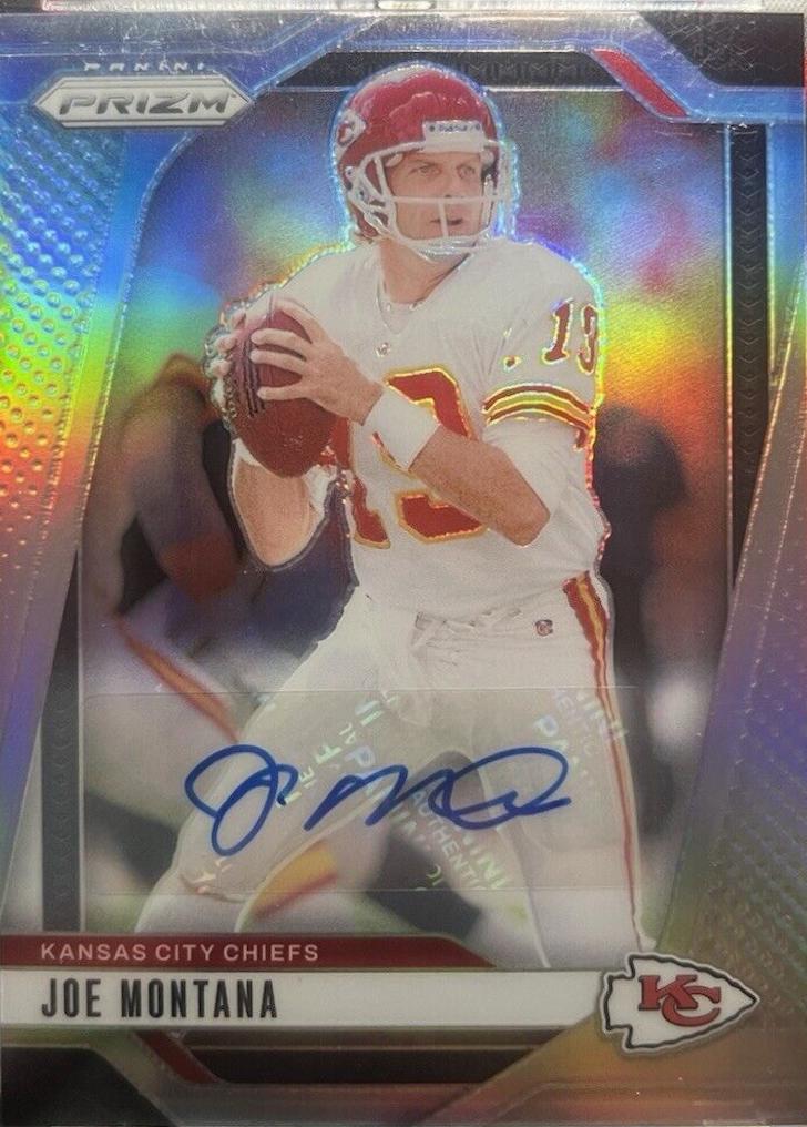 Joe Montana [Silver] #147 Prices | 2024 Panini Prizm Autograph