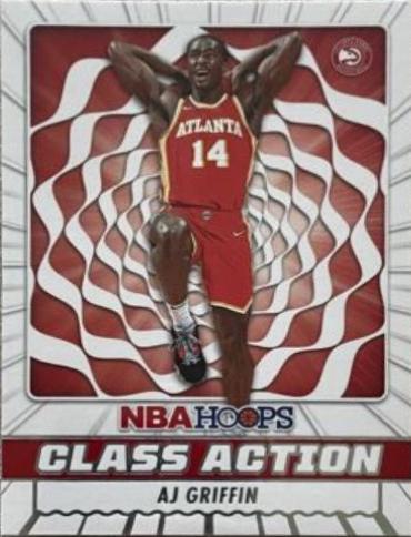 AJ Griffin #13 Basketball Cards 2022 Panini Hoops Class Action