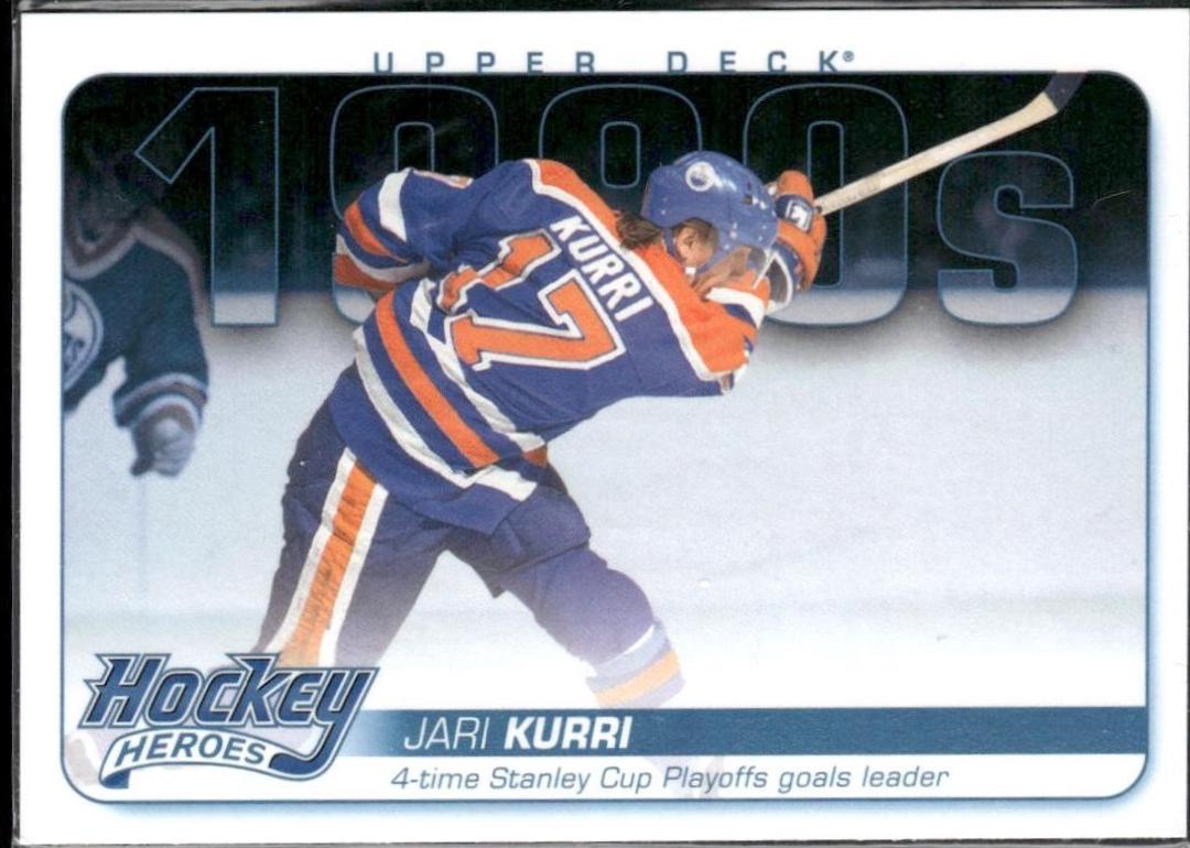 Jari Kurri #HH44 2013 Upper Deck Hockey Heroes