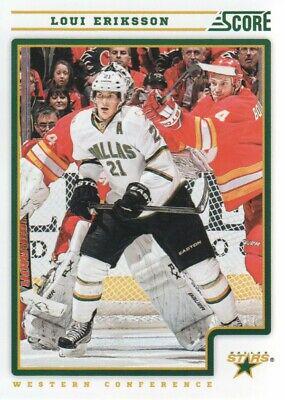 Loui Eriksson #161 Hockey Cards 2012 Score