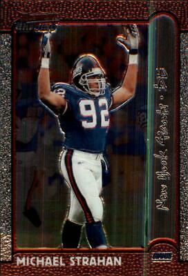 Michael Strahan #5 Football Cards 1999 Bowman Chrome