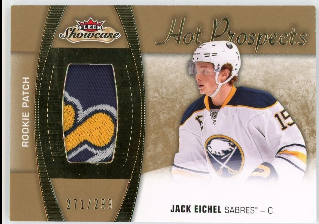 Jack Eichel #200 2015 Fleer Showcase Hockey