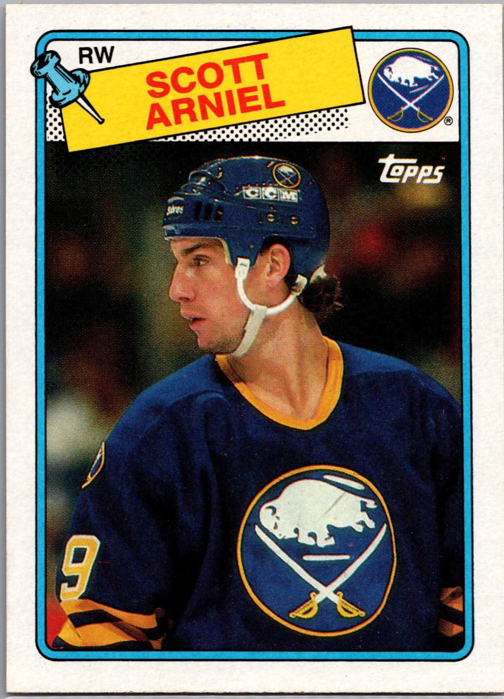 Scott Arniel #90 Hockey Cards 1988 Topps