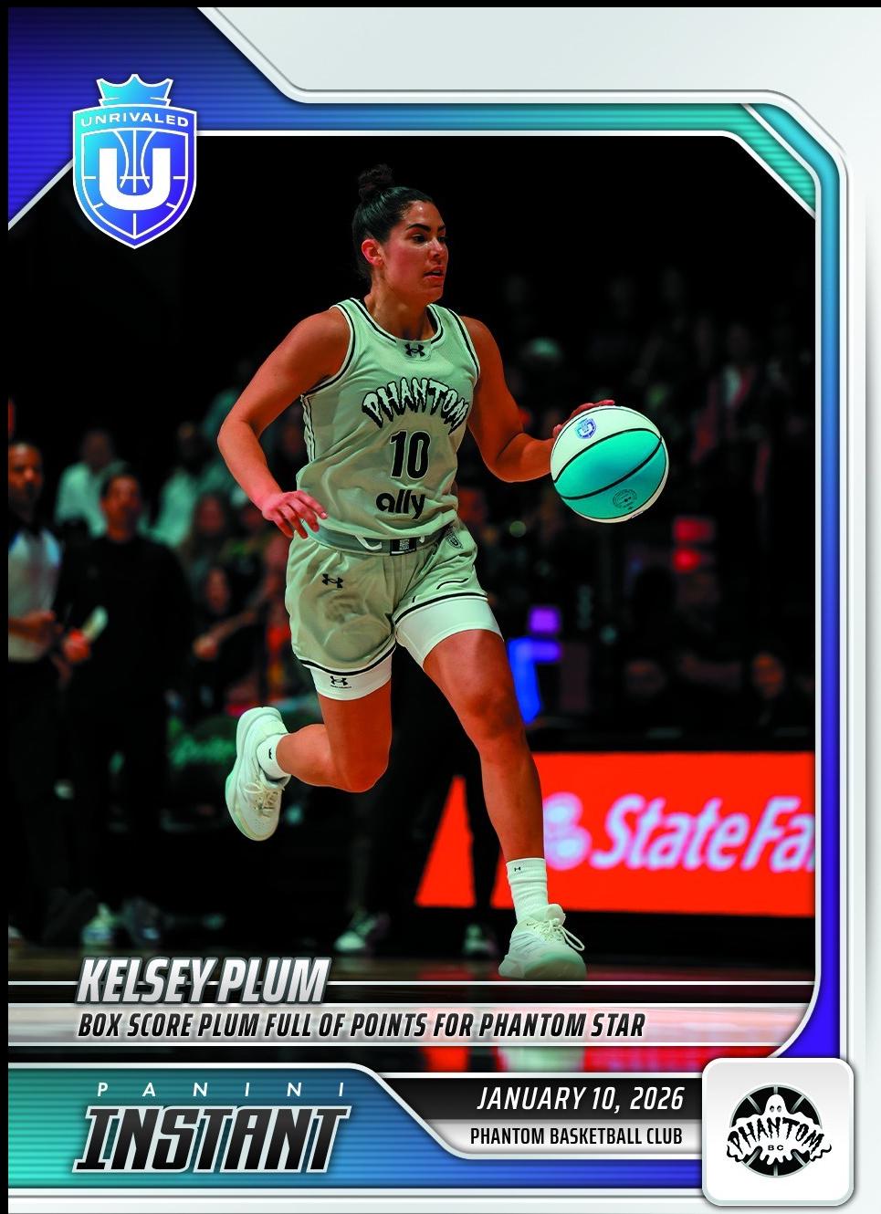 Kelsey Plum #10 2026 Panini Instant Unrivaled Basketball