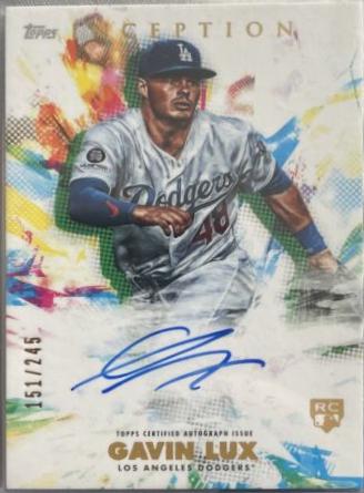 Gavin Lux #GL 2020 Topps Inception Rookies & Emerging Stars Autographs Baseball