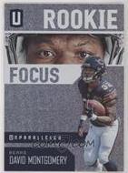 DAVID MONTGOMERY #RF-DM Football Cards 2019 Panini Unparalleled Rookie Focus