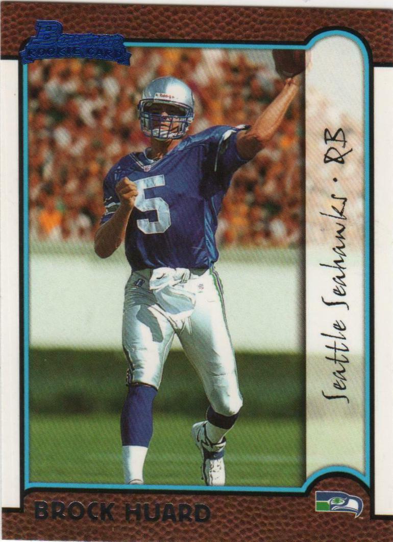 Brock Huard #172 Football Cards 1999 Bowman